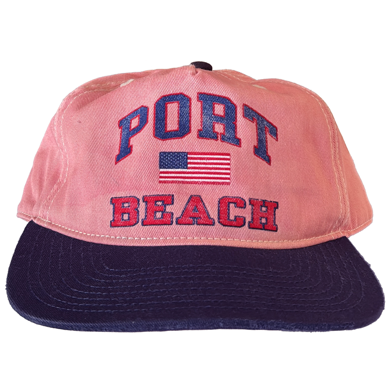 Port Beach  5 Panel Hat - Two/Tone