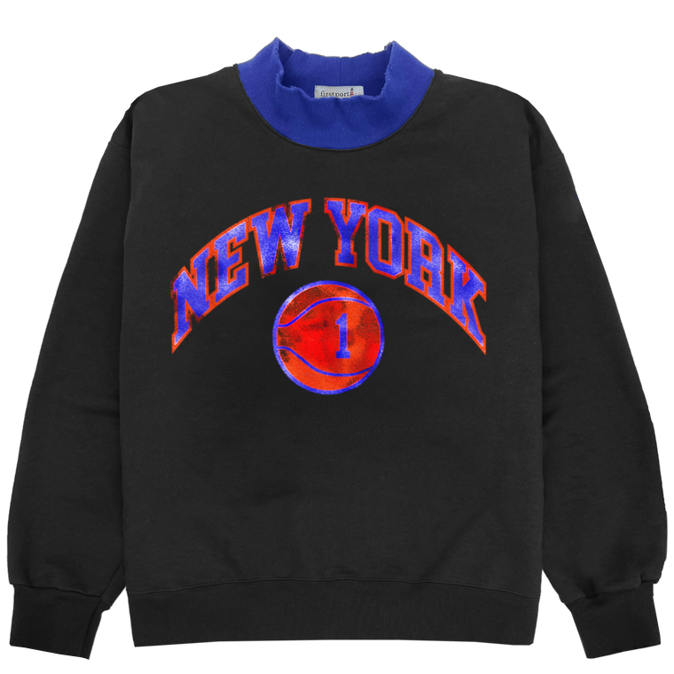 New York #1 Limited Edition Mockneck - Black