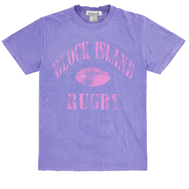 Block Island Rugby T-shirt - Violet