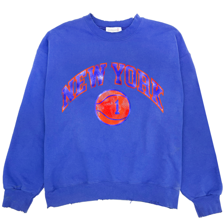 New York Basketball Crewneck - Royal
