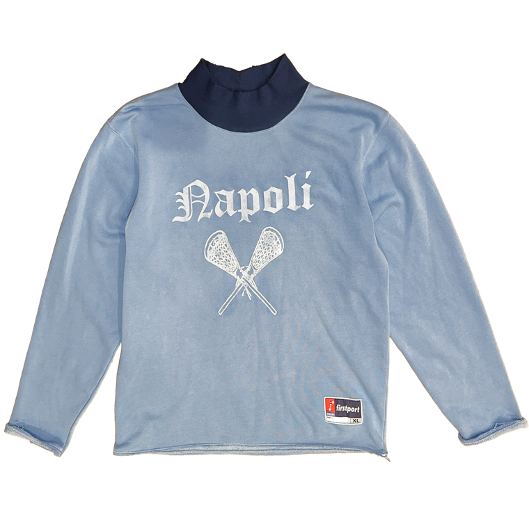 Napoli Lacrosse Mock neck - Blue