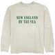 New England By The Sea��� Ribbed Sweatshirt - Sand