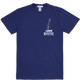 Mystic sail essential T-shirt - navy