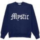 Mystic Spell Out Crewneck Sweatshirt - Navy