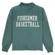 Fishermen Basketball Mock Neck  -  Blue Spruce