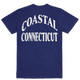 Coastal Connecticut Essential T-Shirt -  Navy