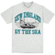 New England By The Sea��� Scene T-Shirt - Ash