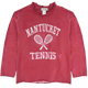 Weathered Series Nantucket Tennis Crewneck - Crimson