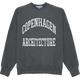 Copenhagen Architecture Crewneck - Coal