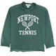 Weathered Series Newport Tennis Crewneck - Blue Spruce