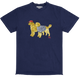 Lunden & Olivia Retrievers T-Shirt  - Navy