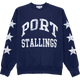Lunden & Olivia Port Stallings Stars Crewneck  - Navy