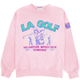 LA Golf x FIRSTPORT Retro Crewneck - Pink
