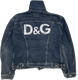 Vintage 90s D&G Denim Jacket - Size: XL