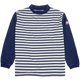 Striped Marina Long Sleeve Tee  - Navy
