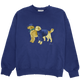 Firstport x Lunden & Olivia Retrievers Crewneck  - Navy (PRE-ORDER)