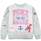 Port Beach Crewneck - Ash