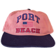 Port Beach  5 Panel Hat - Two/Tone