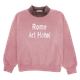 Rome Art Hotel Mockneck - Muave/brown