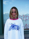 Seb & Lucia Summer Sail Sweatshirt - white/red