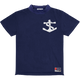 Anchor Team Mock neck T-Shirt - Navy