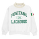Positano Lacrosse Template Mockneck - White/Cream