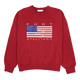 Firstport x Lunden & Olivia Port Stallings USA Crewneck - Red