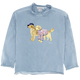 Firstport x Lunden & Olivia Port Stallings Retrievers  Crewneck - Washed Blue
