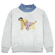 Firstport x Lunden & Olivia Port Stallings Two-Tone Retrievers Crewneck - Ash