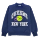 QUEENS NEW YORK TENNIS MOCKNECK (Limited)- NAVY