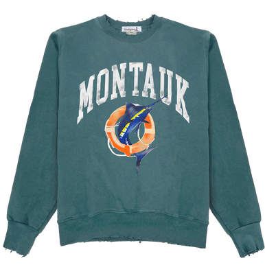 Montauk Fish Sweatshirt - Cactus - firstport