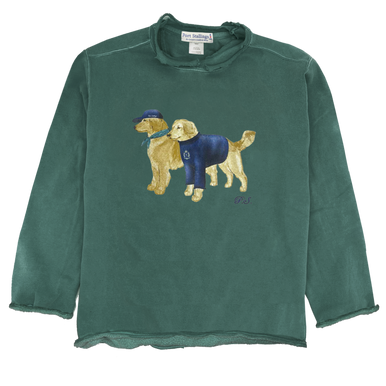 Firstport x Lunden & Olivia Retrievers Crewneck - Spruce (PRE