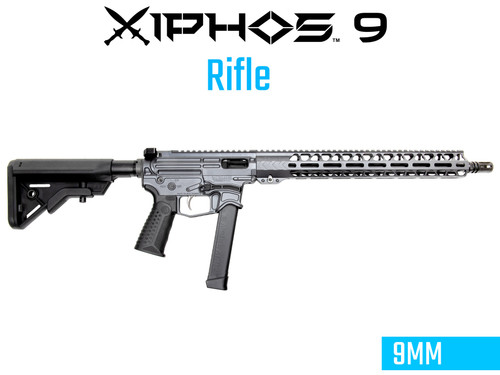 XIPHOS™ 9 Rifle - 9MM PCC 16" 9X19MM, 1:10T, GLOCK MAG
