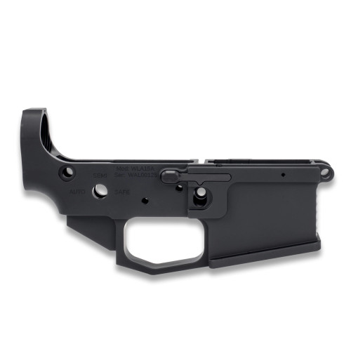 AR15 Lower Receiver—Right Side Bolt Release, Billet, Anodized