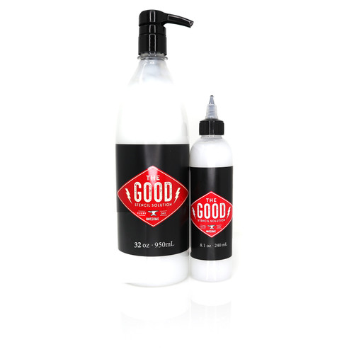 The Good Stencil Solution 240 mL & New Shop Size 950 mL 