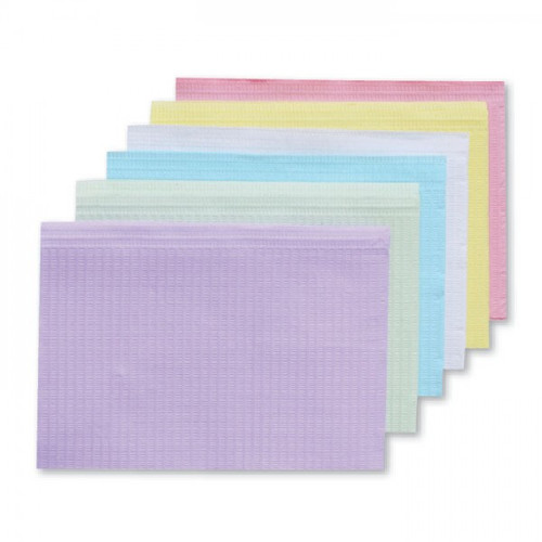 D2- Bibs, 2-Ply Paper w. 1-Ply Poly Backing