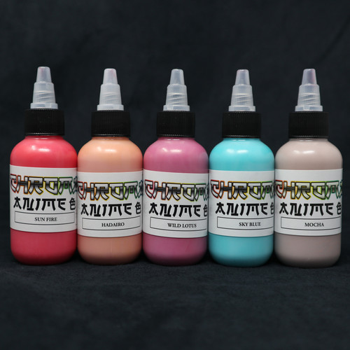 INTENZE 10 Pastel Color Tattoo Ink Set