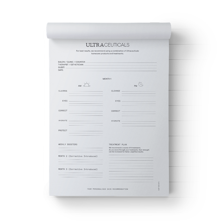 Skincare Recommendation Pads (100 sheets)