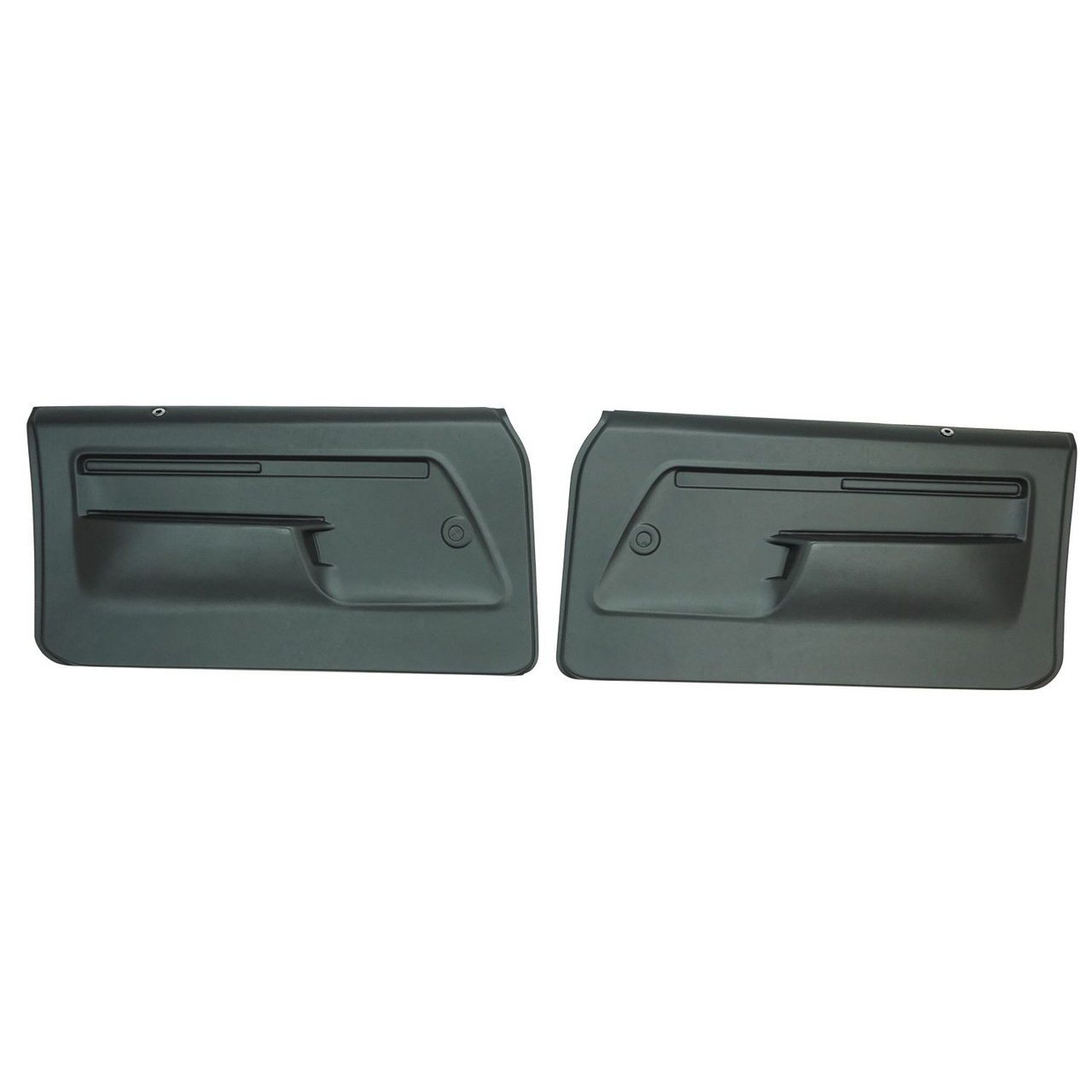 1973-74 Nova, Ventura; 2 Door; Front Door Panels; Charcoal - Parts