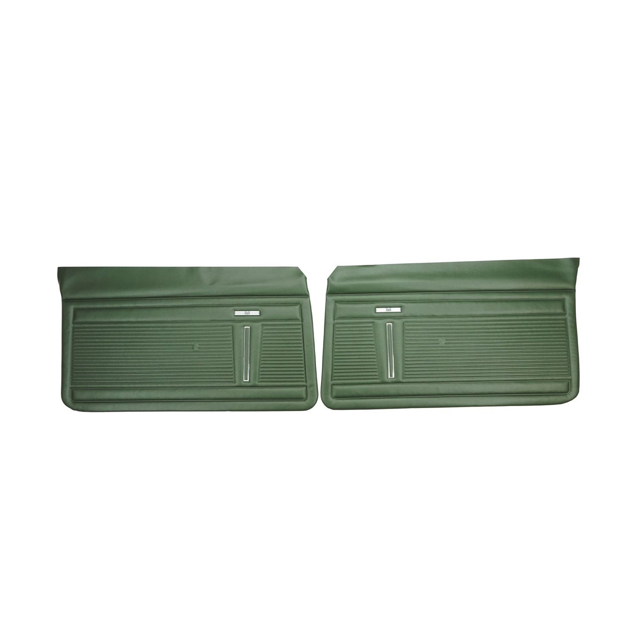 1972 Nova; 2 Door Sedan; Standard Front Door Panels; Dark Green