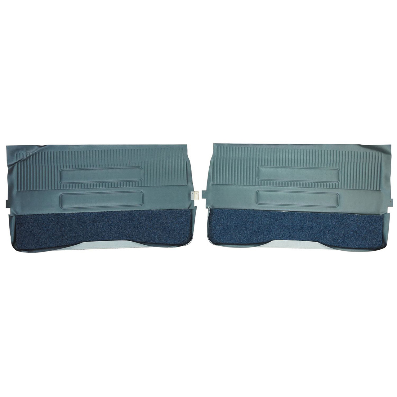 1963 Pontiac Grand Prix; Front Door Panels; Dark Blue - Parts