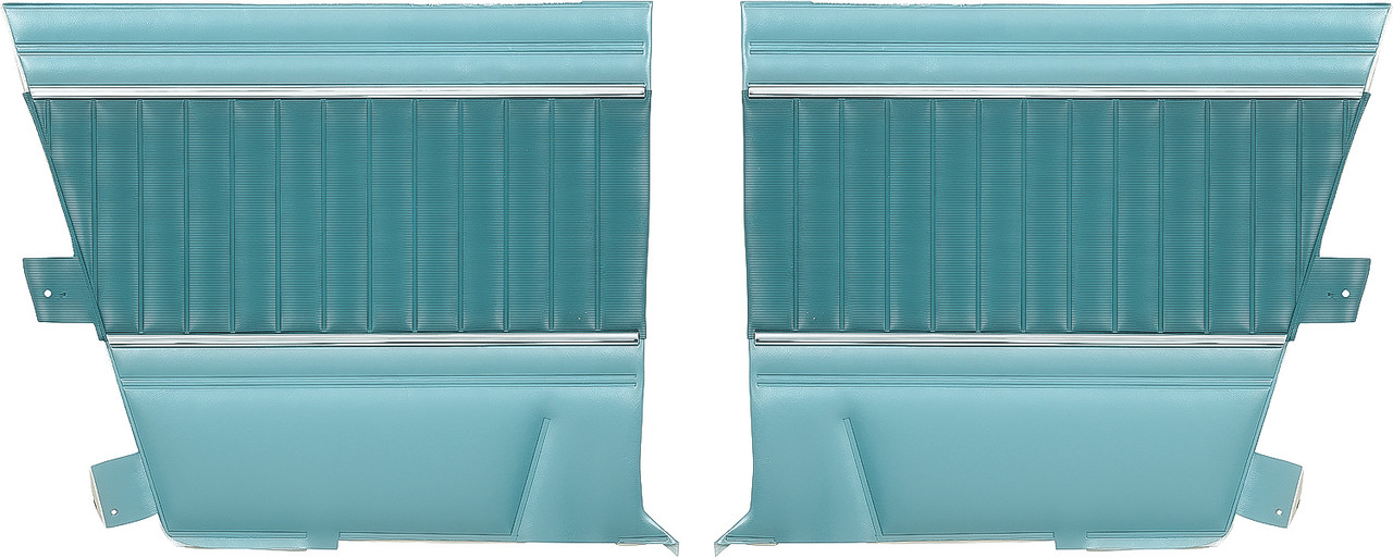 1965 Ford Falcon; Hardtop; Rear Side Panels; 2-Tone Aqua - Parts ...