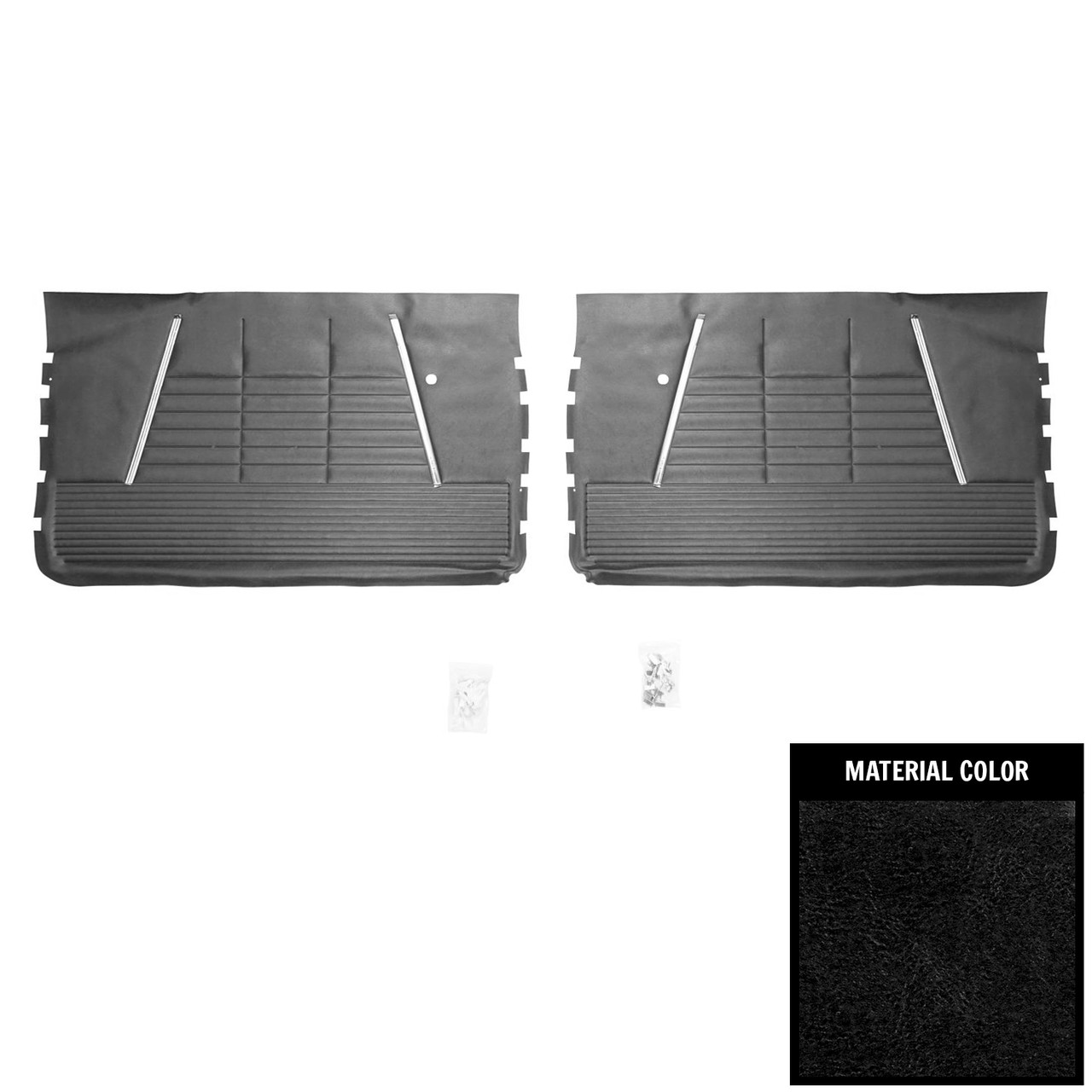 i_am_1960impala。 1964 Impala; 2 Door Hardtop/Convertible; Front Door Panels; Black