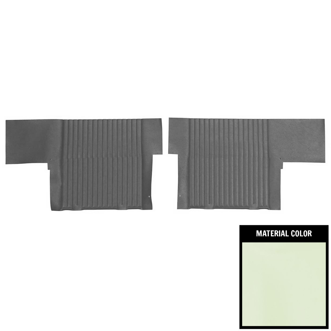 1964 Pontiac Grand Prix; Convertible; Rear Side Panels; White Parts