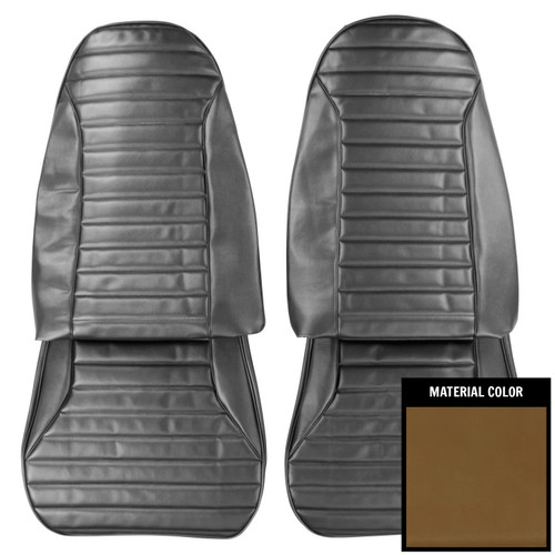 1971-75 Pontiac Firebird Standard Saddle Front Bucket Seat Covers