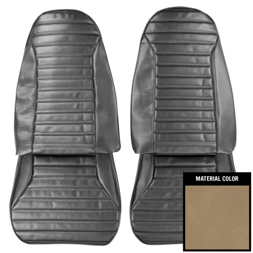 1971-75 Pontiac Firebird Standard Sandalwood Front Bucket Seat Covers