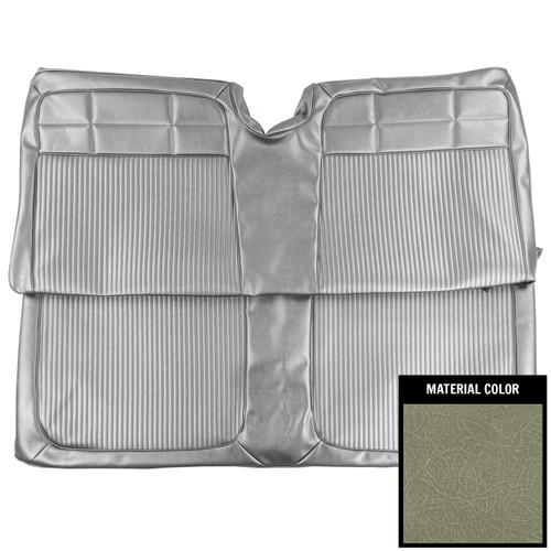 1962 Impala; Std/SS; 2 Door Hardtop; Rear Bench Seat Cover; Fawn