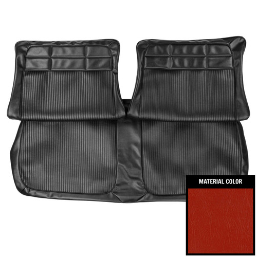 1962 Impala; 2 Door Hardtop/Convertible; Front Bench Seat Cover; Red