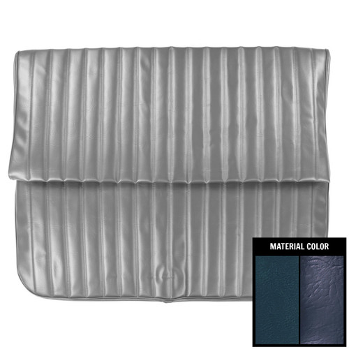 1971-1972 Chevrolet Monte Carlo Hardtop Blue Rear Bench Seat Cover