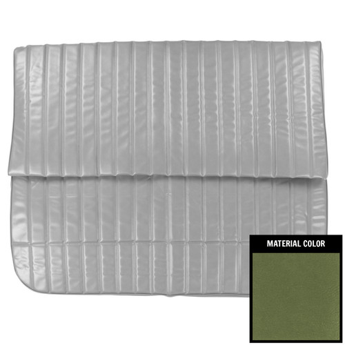 1971-1972 Monte Carlo Hardtop Jade Green Rear Bench Seat Cover W/Bolster
